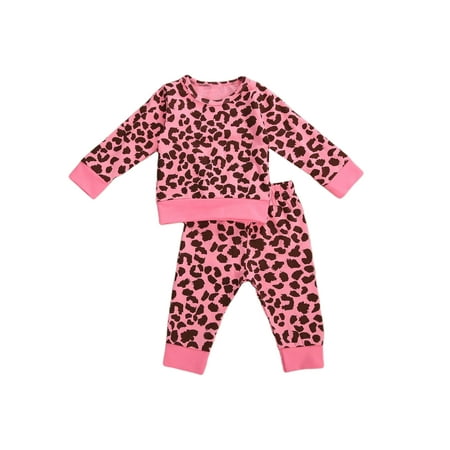 Mxiqqpltky Baby Girls Autumn Outfit Sets Round Neck Leopard Print Top Leopard Print Pants
Mxiqqpltky Baby Girls Autumn Outfit Sets Round Neck Leopard Print Top Leopard Print Pants