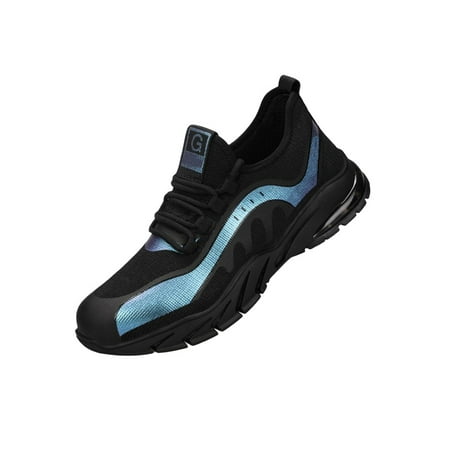 Fangasis Women Safety Shoe Steel Toe Work Shoes Slip Resistant Sneaker Unisex Sneakers Construction Comfort Lace Up Blue Black 9.5
Fangasis Women Safety Shoe Steel Toe Work Shoes Slip Resistant Sneaker Unisex Sneakers Construction Comfort Lace Up Blue Black 9.5