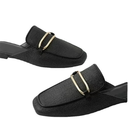 Women Mules Comfortable Slip On Mules for Women Flats