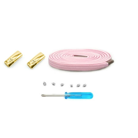 Magnetic No Tie Shoelace Upgraded Version No Tie Elastic Quick No Tie Shoe Laces for Kids Adult Unisex Pink Golden Buckle
Magnetic No Tie Shoelace Upgraded Version No Tie Elastic Quick No Tie Shoe Laces for Kids Adult Unisex Pink Golden Buckle