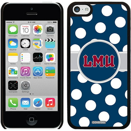Loyola Marymount Polka Dots Design on iPhone 5c Thinshield Snap-On Case by Coveroo