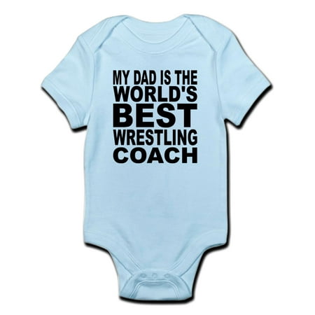 CafePress - My Dad Is The Worlds Best Wrestling Coach Body Sui - Baby Light Bodysuit Size Newborn - 24 Months
CafePress - My Dad Is The Worlds Best Wrestling Coach Body Sui - Baby Light Bodysuit Size Newborn - 24 Months