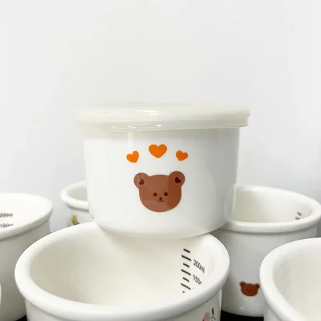 Temou-A Baby Food Bowl Ceramic Fresh-Keeping Sealed Container Tableware Baby Food Bowl With Scale
Temou-A Baby Food Bowl Ceramic Fresh-Keeping Sealed Container Tableware Baby Food Bowl With Scale