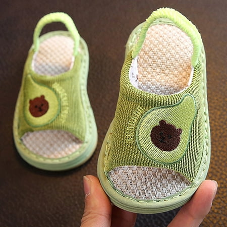Huilaibazo Girls Sandals Children Slippers Children Linen Slippers Indoor Home Cotton And Linen Soft Sole Slippers
Huilaibazo Girls Sandals Children Slippers Children Linen Slippers Indoor Home Cotton And Linen Soft Sole Slippers