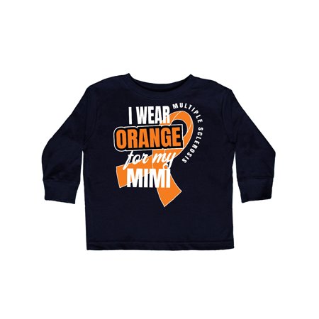 Inktastic I Wear Orange For My Mimi Multiple Sclerosis Awareness Gift Toddler Boy or Toddler Girl Long Sleeve T-Shirt
Inktastic I Wear Orange For My Mimi Multiple Sclerosis Awareness Gift Toddler Boy or Toddler Girl Long Sleeve T-Shirt