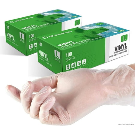 clear vinyl gloves food safe for food service prep handling use cooking cleaning multipurpose latex&powder free
clear vinyl gloves food safe for food service prep handling use cooking cleaning multipurpose latex&powder free