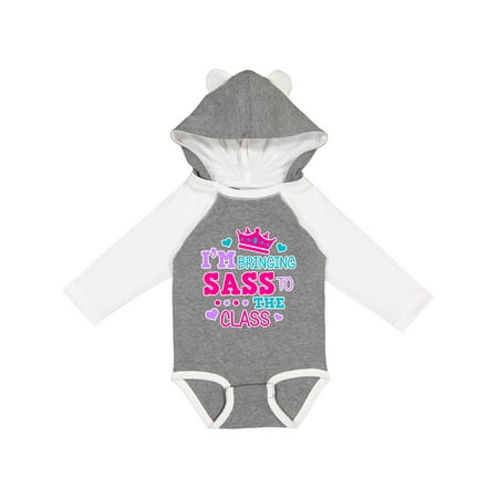 Inktastic Back to School I m Bringing Sass To The Class with Crown Gift Baby Girl Long Sleeve Bodysuit
Inktastic Back to School I m Bringing Sass To The Class with Crown Gift Baby Girl Long Sleeve Bodysuit