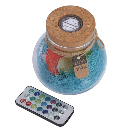 Wishing Bottle LED Bulb RGB Dimmer Lamp Flower Bottle Light with Remote Control Night Light For Mom Lady Xmas Birthday Gift Blue
Wishing Bottle LED Bulb RGB Dimmer Lamp Flower Bottle Light with Remote Control Night Light For Mom Lady Xmas Birthday Gift Blue