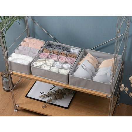 Feiona 3pcs Packing Case Drawer Type Underwear Storage Box Bra Sock Storage Bag Fabric Storage Bag
Feiona 3pcs Packing Case Drawer Type Underwear Storage Box Bra Sock Storage Bag Fabric Storage Bag