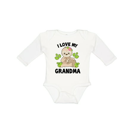 Inktastic Cute Sloth I Love My Grandma with Leaves Gift Baby Boy or Baby Girl Long Sleeve Bodysuit
Inktastic Cute Sloth I Love My Grandma with Leaves Gift Baby Boy or Baby Girl Long Sleeve Bodysuit