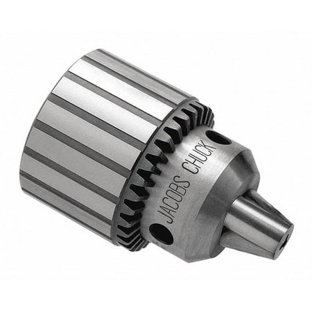 Jacobs Drill Chuck Keyed Steel 3/8 In 2JT JCM6214