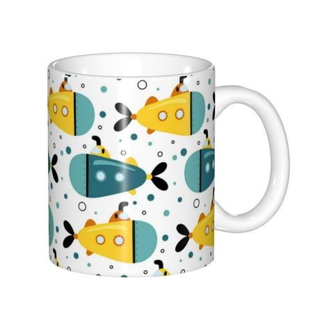 Yiaed Funny Boats Print Ceramics Coffee Large Handle Design Extra Large Tea and Coffee Cup for Office and Home Mugs
Yiaed Funny Boats Print Ceramics Coffee Large Handle Design Extra Large Tea and Coffee Cup for Office and Home Mugs