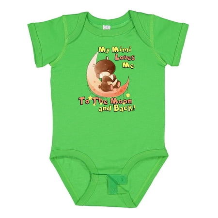 Inktastic My Mimi Loves Me to the Moon and Back Gift Baby Boy or Baby Girl Bodysuit
Inktastic My Mimi Loves Me to the Moon and Back Gift Baby Boy or Baby Girl Bodysuit