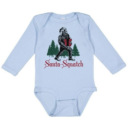 TeesAndTankYou Santa-squatch Christmas Long Sleeve Baby Onesie Infant One Piece Bodysuit Newborn Light Blue
TeesAndTankYou Santa-squatch Christmas Long Sleeve Baby Onesie Infant One Piece Bodysuit Newborn Light Blue