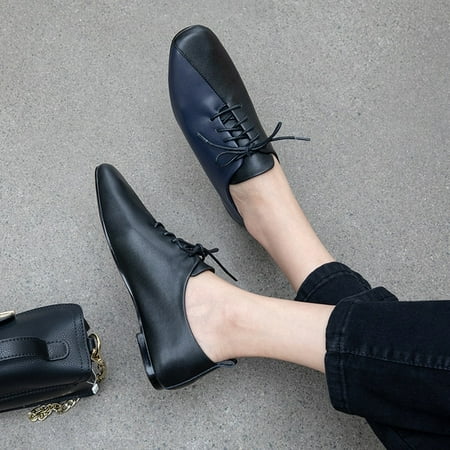 INS hot women Pumps plus size 22-26.5cm length color stitching Genuine Leather shoes woman ladies shoes Low heel square toe
INS hot women Pumps plus size 22-26.5cm length color stitching Genuine Leather shoes woman ladies shoes Low heel square toe