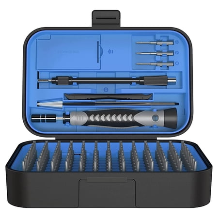 130 in 1 Screwdriver Set with 120 Bits Repair Tool Kit Magnetic Screwdriver Kit with Mini Built-in Box
130 in 1 Screwdriver Set with 120 Bits Repair Tool Kit Magnetic Screwdriver Kit with Mini Built-in Box