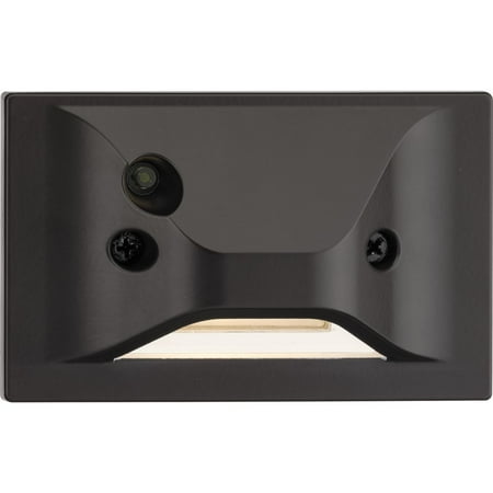 LED Indoor/Outdoor Antique Bronze Integrated LED Wall or Step Light with Photocell
LED Indoor/Outdoor Antique Bronze Integrated LED Wall or Step Light with Photocell