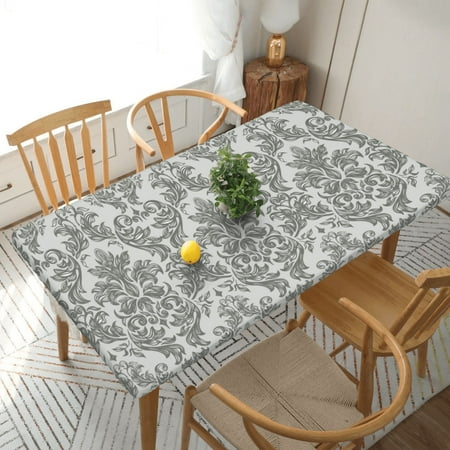 Home Deluxe Tablecloth European Flower Pattern Background Waterproof Elastic Rim Edged Table Cover- For Christmas Parties And Picnics 5ft
Home Deluxe Tablecloth European Flower Pattern Background Waterproof Elastic Rim Edged Table Cover- For Christmas Parties And Picnics 5ft