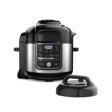 Foodi® 10-in-1 8-quart XL Pressure Cooker Air Fryer Multicooker Stainless OS400
Foodi® 10-in-1 8-quart XL Pressure Cooker Air Fryer Multicooker Stainless OS400