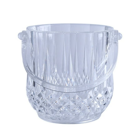 2Pcs Practical Acrylic Round Ice Bucket Portable Red Wine Ice Bucket for Bar Champagne(Ice Bucket + Ice Clamp)
2Pcs Practical Acrylic Round Ice Bucket Portable Red Wine Ice Bucket for Bar Champagne(Ice Bucket + Ice Clamp)