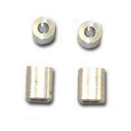 Prime-Line 3.9 in. W X 5.4 in. L X 5/32 in. D Aluminum Cable Ferrules and Stops
Prime-Line 3.9 in. W X 5.4 in. L X 5/32 in. D Aluminum Cable Ferrules and Stops