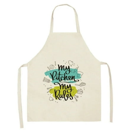 Letter Knife Fork Pattern Linen Hand Wipe Sleeveless Waist Apron Home Decor Apron Kitchen Baking Coffee Work Clothes Delantal
Letter Knife Fork Pattern Linen Hand Wipe Sleeveless Waist Apron Home Decor Apron Kitchen Baking Coffee Work Clothes Delantal