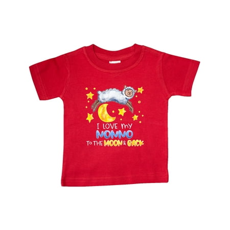 Inktastic I Love my Nonno to the Moon and Back Cute Sheep Gift Baby Boy or Baby Girl T-Shirt
Inktastic I Love my Nonno to the Moon and Back Cute Sheep Gift Baby Boy or Baby Girl T-Shirt