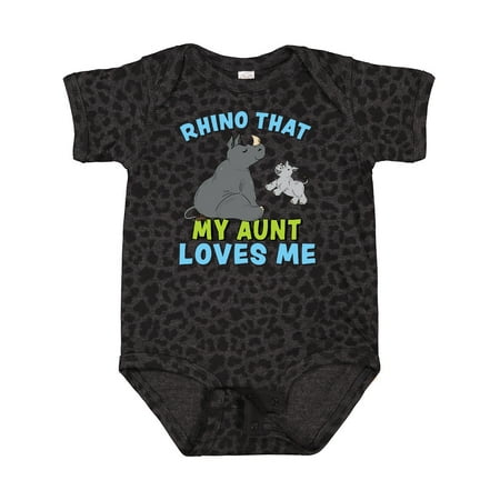 Inktastic Rhino That My Aunt Loves Me with Cute Rhinos Gift Baby Boy or Baby Girl Bodysuit
Inktastic Rhino That My Aunt Loves Me with Cute Rhinos Gift Baby Boy or Baby Girl Bodysuit