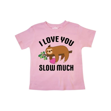 Inktastic Valentine s Day I Love You Slow Much with Cute Sloth Gift Toddler Boy or Toddler Girl T-Shirt
Inktastic Valentine s Day I Love You Slow Much with Cute Sloth Gift Toddler Boy or Toddler Girl T-Shirt