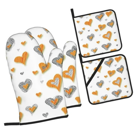 ZICANCN Oven Mitts and Pot Holders Sets Cartoon Paw Graffiti Baking Sets for Kitchen BBQ Gloves Heat Resistant Cooking 4 Pieces
ZICANCN Oven Mitts and Pot Holders Sets Cartoon Paw Graffiti Baking Sets for Kitchen BBQ Gloves Heat Resistant Cooking 4 Pieces