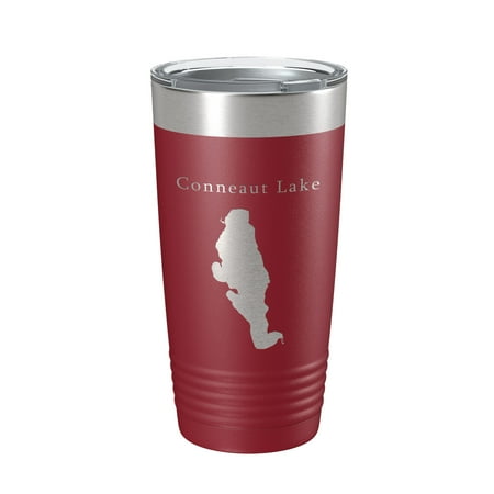 Conneaut Lake Map Tumbler Travel Mug Insulated Laser Engraved Coffee Cup Pennsylvania 20 oz Maroon
Conneaut Lake Map Tumbler Travel Mug Insulated Laser Engraved Coffee Cup Pennsylvania 20 oz Maroon