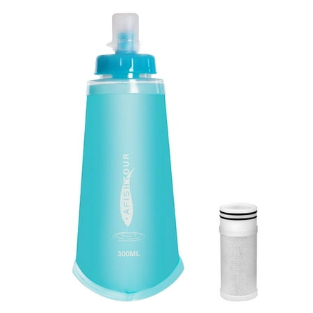 Collapsible Water Bottle | Portable Travel Water Bottle | Squeeze Bottle Water Filter System For Trail Running Through Hiking Travel Cycling And Fishing Dark Mountain
Collapsible Water Bottle | Portable Travel Water Bottle | Squeeze Bottle Water Filter System For Trail Running Through Hiking Travel Cycling And Fishing Dark Mountain
