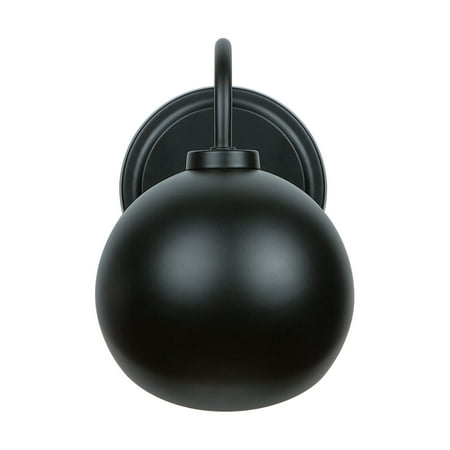 Capital Lighting 633111 Hadley 8 Tall Bathroom Sconce - Black
