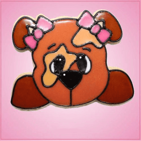 Pink Diane Dog Cookie Cutter Pink Diane Dog Only one pieces