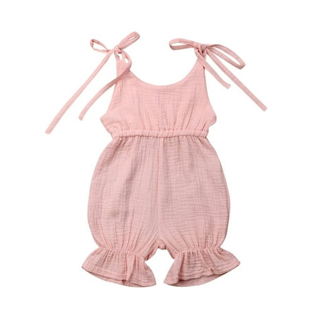 Canrulo Newborn Baby Girls Solid Romper Kids Suspender Pants Toddler Jumpsuit Playsuit Sunsuit Pink 3-4 Years
Canrulo Newborn Baby Girls Solid Romper Kids Suspender Pants Toddler Jumpsuit Playsuit Sunsuit Pink 3-4 Years