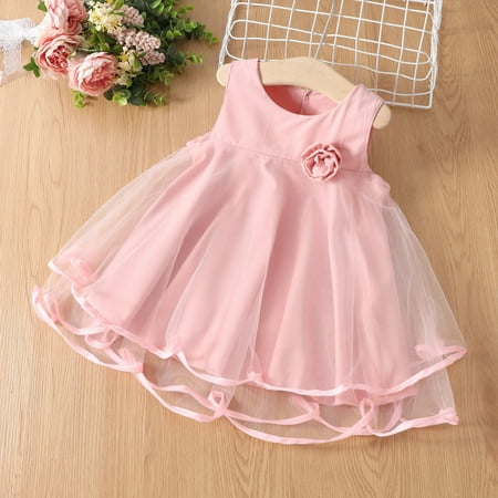 Huilaibazo Girls Dress Toddler Kids Girls Summer Princess Dresses Vacation Beach Sleeveless Ruffles Flower Tulle Dress 1-5Y
Huilaibazo Girls Dress Toddler Kids Girls Summer Princess Dresses Vacation Beach Sleeveless Ruffles Flower Tulle Dress 1-5Y