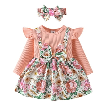 Bjutir Casual Dress For Girls Toddler Long Sleeve Floral Prints Princess Dress Dance Party Dresses Clothes 18-24 Months
Bjutir Casual Dress For Girls Toddler Long Sleeve Floral Prints Princess Dress Dance Party Dresses Clothes 18-24 Months