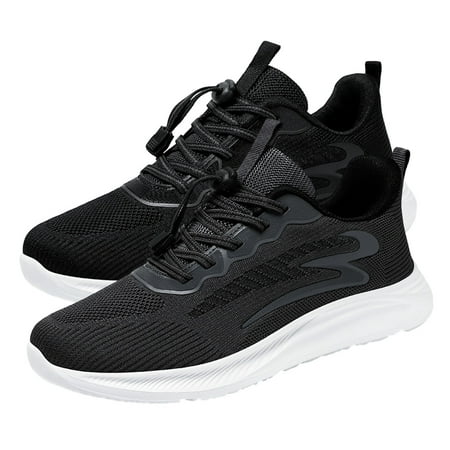 LYCAQL Men Shoes Fashion Summer Men Sports Shoes Flat Bottom Soft Bottom Non Slip Lace Up Solid Color And Minimalist Mens Sneaker Shoes (Black 8.5)
LYCAQL Men Shoes Fashion Summer Men Sports Shoes Flat Bottom Soft Bottom Non Slip Lace Up Solid Color And Minimalist Mens Sneaker Shoes (Black 8.5)
