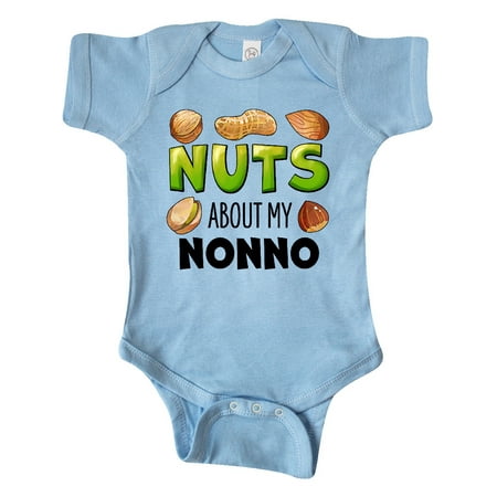 Inktastic Nuts About My Nonno Peanut Almond Pistachio Gift Baby Boy or Baby Girl Bodysuit
Inktastic Nuts About My Nonno Peanut Almond Pistachio Gift Baby Boy or Baby Girl Bodysuit