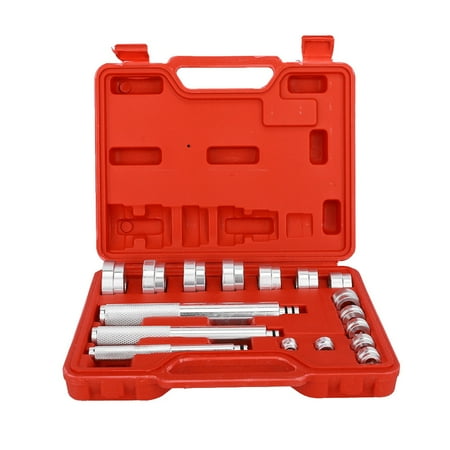 Drivers Remover Tool Aluminum Alloy Wheel Bearing Tool Simple Operation 17Pcs For Car Repair Tool