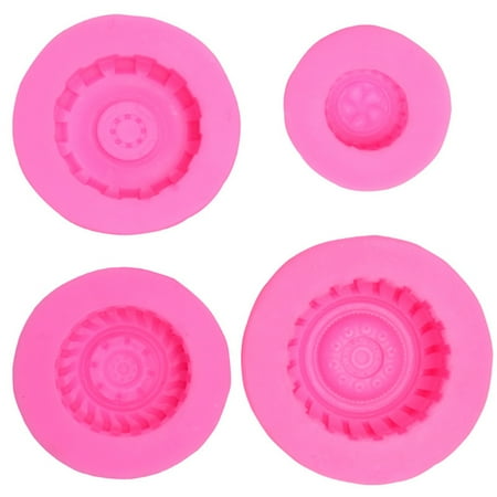 4pcs Car Tyre Silicone Molds Cake Decorating Tools Bakeware Cupcake Dessert Chocolate Fondant Mold
4pcs Car Tyre Silicone Molds Cake Decorating Tools Bakeware Cupcake Dessert Chocolate Fondant Mold