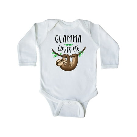 Inktastic Glamma Loves Me Cute Sloth and Baby Gift Baby Boy or Baby Girl Long Sleeve Bodysuit
Inktastic Glamma Loves Me Cute Sloth and Baby Gift Baby Boy or Baby Girl Long Sleeve Bodysuit
