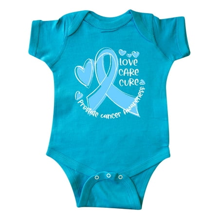 Inktastic Love Care Cure Prostate Cancer Awareness Blue Ribbon Gift Baby Boy or Baby Girl Bodysuit
Inktastic Love Care Cure Prostate Cancer Awareness Blue Ribbon Gift Baby Boy or Baby Girl Bodysuit