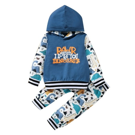 Gwiyeopda Toddler Baby Boys Clothes Set Dinosaur Hooded Sweatshirt Pullover Long Sweatpants
Gwiyeopda Toddler Baby Boys Clothes Set Dinosaur Hooded Sweatshirt Pullover Long Sweatpants