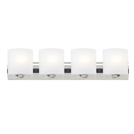 Besa Lighting - Celtic-Four Light Bath Vanity-7.65 Inches High Chrome Opal
Besa Lighting - Celtic-Four Light Bath Vanity-7.65 Inches High Chrome Opal