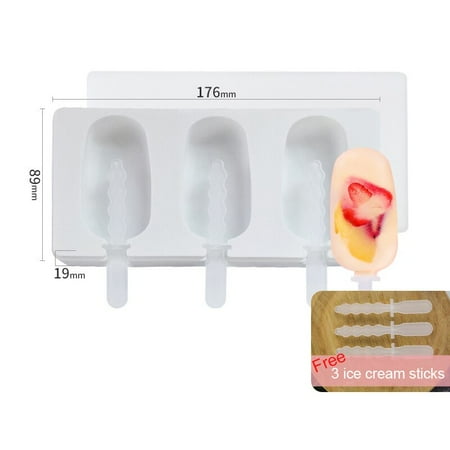 2/3 Hole Silicone Cartoon Cute Fruit Ice Cream Mold with Reusable Sticks Ice Cube Mold with Lid Chocolate Dessert Popsicle Molds
2/3 Hole Silicone Cartoon Cute Fruit Ice Cream Mold with Reusable Sticks Ice Cube Mold with Lid Chocolate Dessert Popsicle Molds