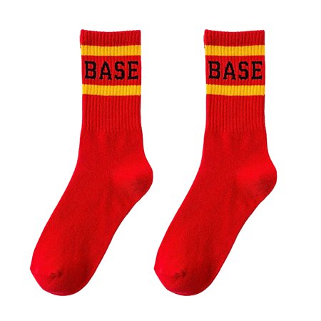 Zhiyuan 1 Pair Men Stockings Comfortable Soft Fabric Breathable Lightweight Vibrant Colors Cotton Contrast Color Letter Print High Elasticity Student Long Socks Daily Clothes
Zhiyuan 1 Pair Men Stockings Comfortable Soft Fabric Breathable Lightweight Vibrant Colors Cotton Contrast Color Letter Print High Elasticity Student Long Socks Daily Clothes