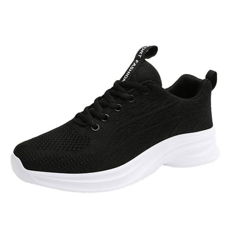 Sneakers for Women Ladies Shoes Fashion Comfortable Lace Up Soft Solemesh Breathable Casual Sneakers Womens Sneakers Mesh Black 38
Sneakers for Women Ladies Shoes Fashion Comfortable Lace Up Soft Solemesh Breathable Casual Sneakers Womens Sneakers Mesh Black 38