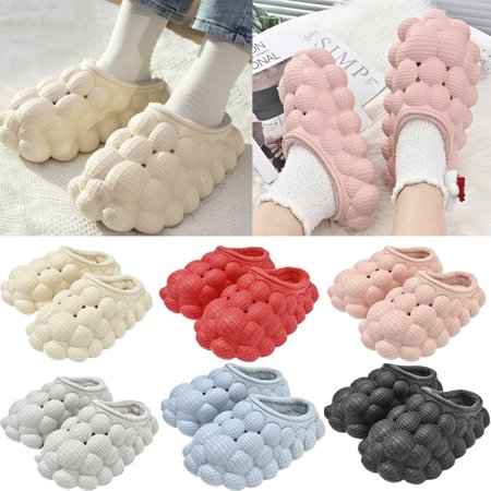Jieowen Bubble Slides for Women Men Massage Furry Winter Slippers Soft Eva Waterproof Home Shoes Spa Sandals
Jieowen Bubble Slides for Women Men Massage Furry Winter Slippers Soft Eva Waterproof Home Shoes Spa Sandals