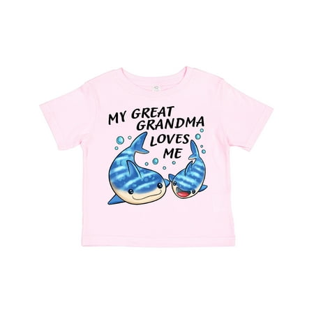 Inktastic My Great Grandma Loves Me- Whale Shark Gift Toddler Boy or Toddler Girl T-Shirt
Inktastic My Great Grandma Loves Me- Whale Shark Gift Toddler Boy or Toddler Girl T-Shirt